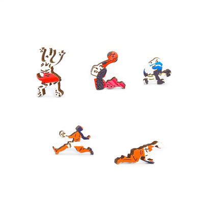 Wooden jigsaw puzzle Basketball