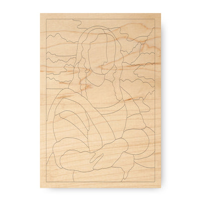 Wooden jigsaw puzzle Leonardo da Vinci Mona Lisa