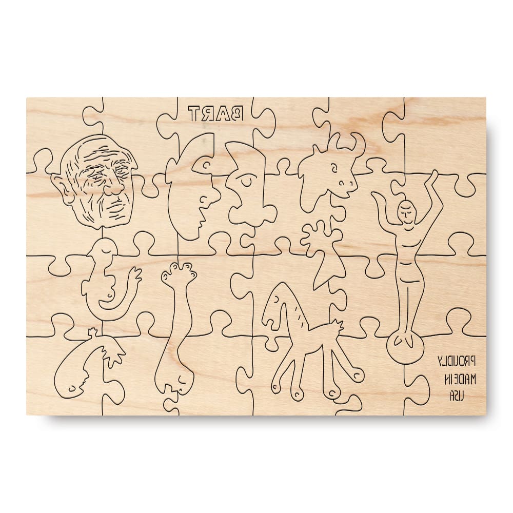 Wooden jigsaw puzzle Pablo Picasso Guernica