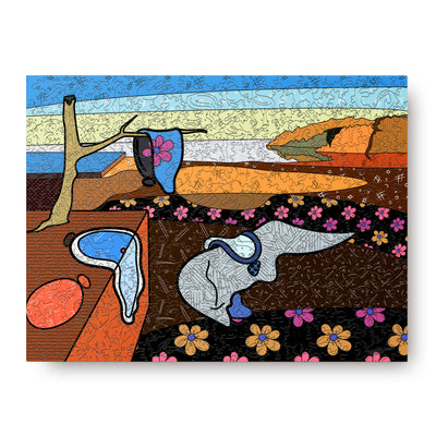 Wooden jigsaw puzzle Salvador Dali The Persistence of memory