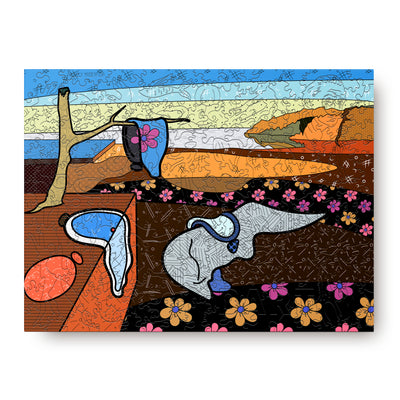 Wooden jigsaw puzzle Salvador Dali The Persistence of memory