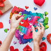 BART wooden jigsaw puzzle Heartblox