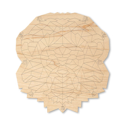 Wooden jigsaw puzzle Artful monkey