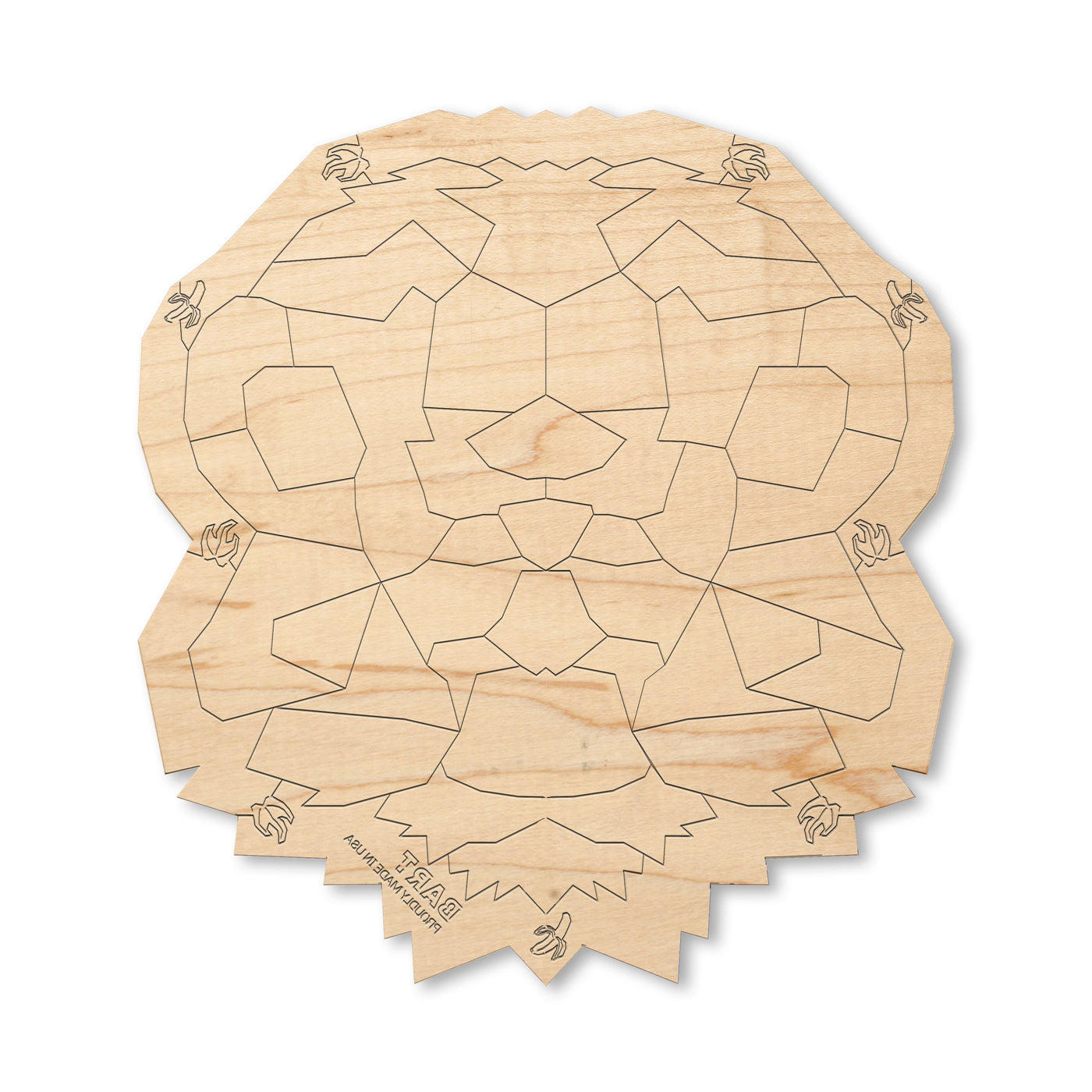 Wooden jigsaw puzzle Artful monkey
